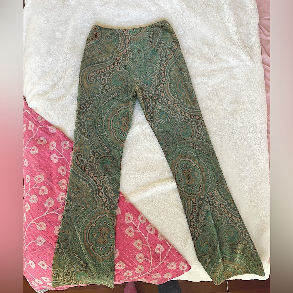 Boho Hippie Paisley Pants